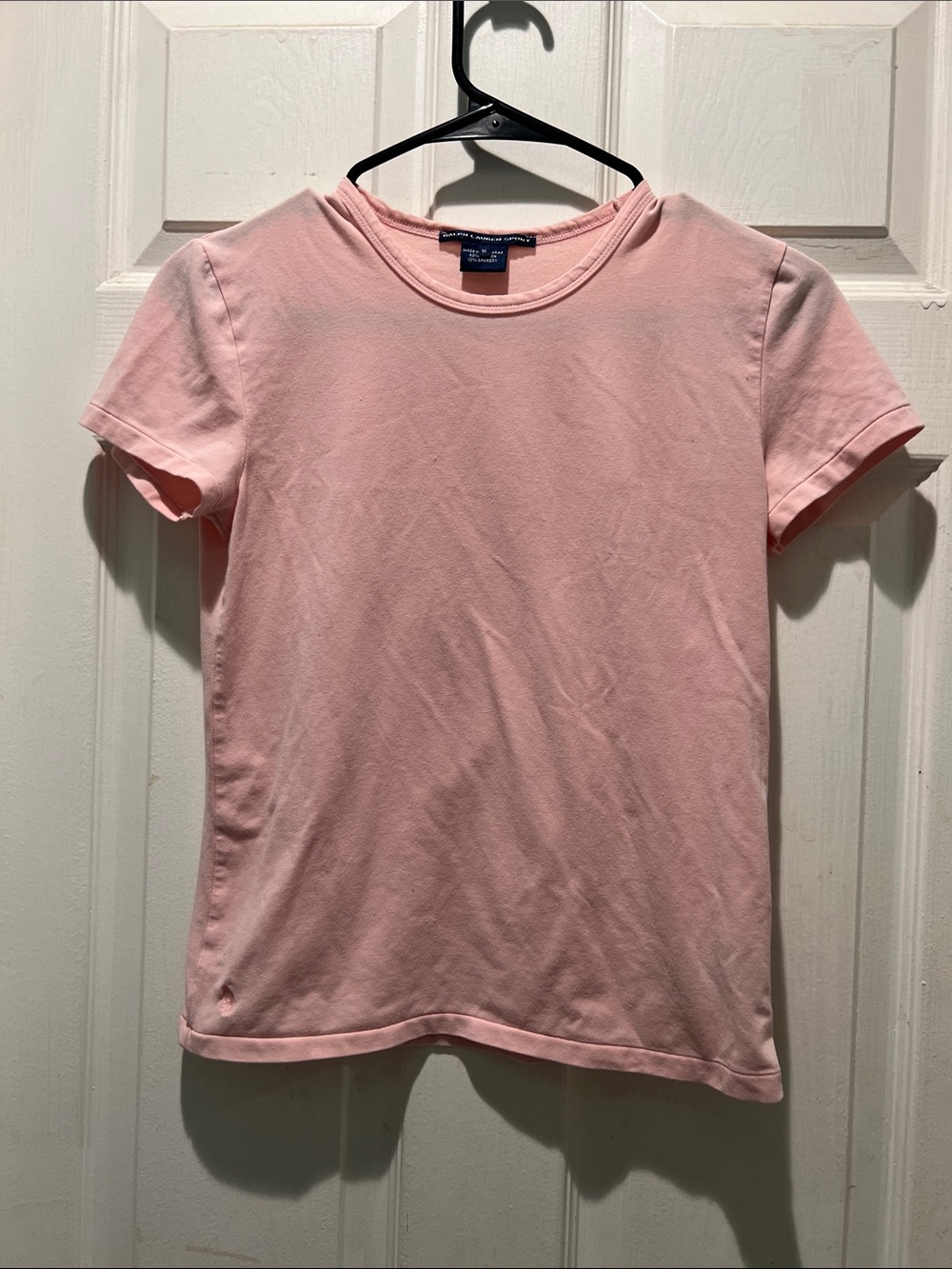 Ralph Lauren Light Pink Short Sleeve Crew Tee